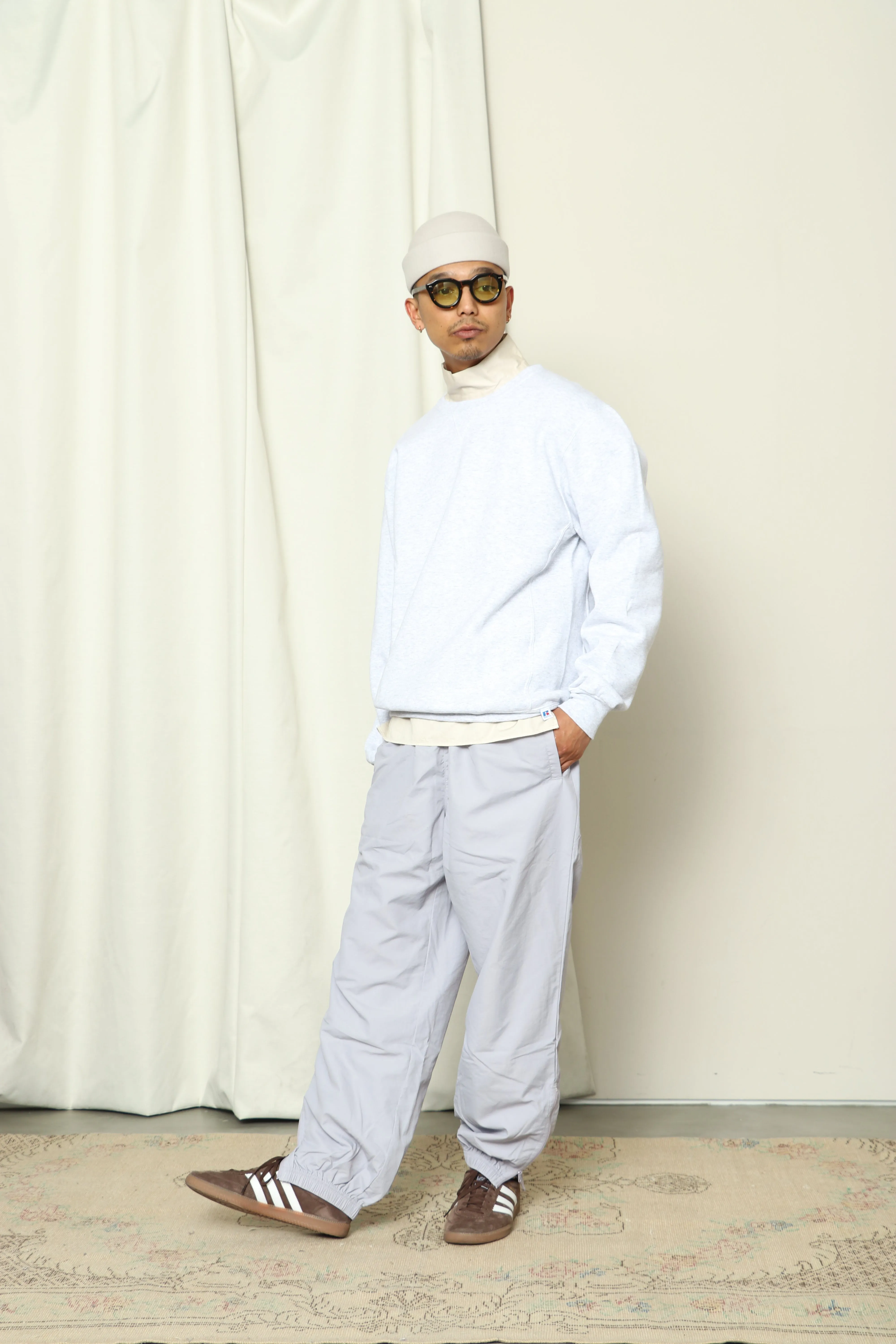 - online Limited -Nylon Tussah Classic Training Pants ＜RC-23012＞LAVENDER