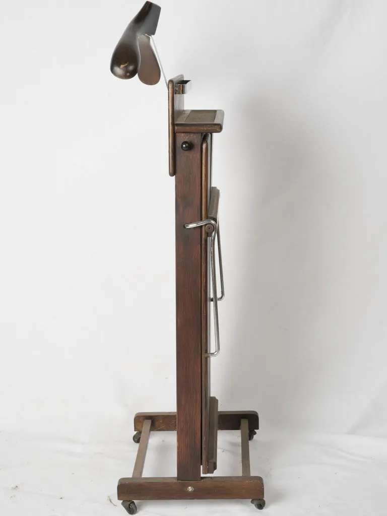 1950s French Wooden Clothes Valet Stand