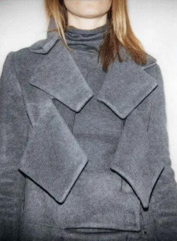 2003 Soft Fleece Slashed Front Coat with Cuff Straps