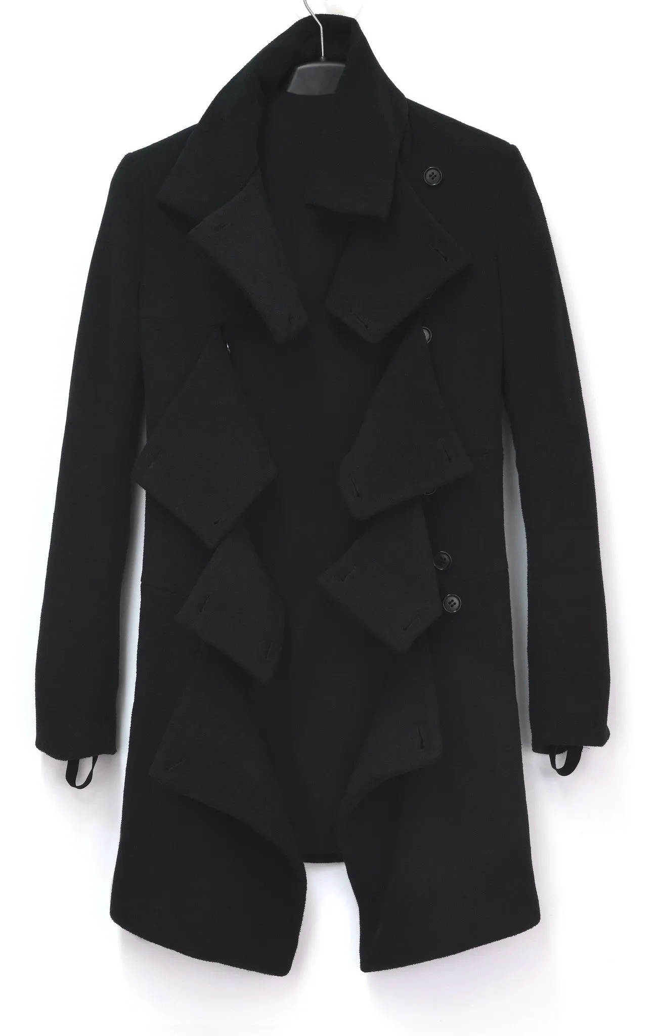 2003 Soft Fleece Slashed Front Coat with Cuff Straps