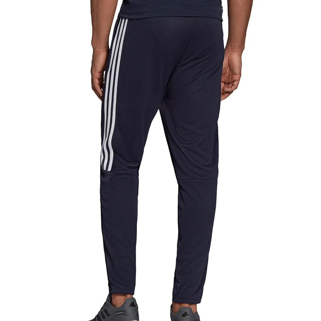 ADIDAS AEROREADY SERENO SLIM TAPERED CUT 3-STRIPES MEN'S TRACK BOTTOMS BLUE