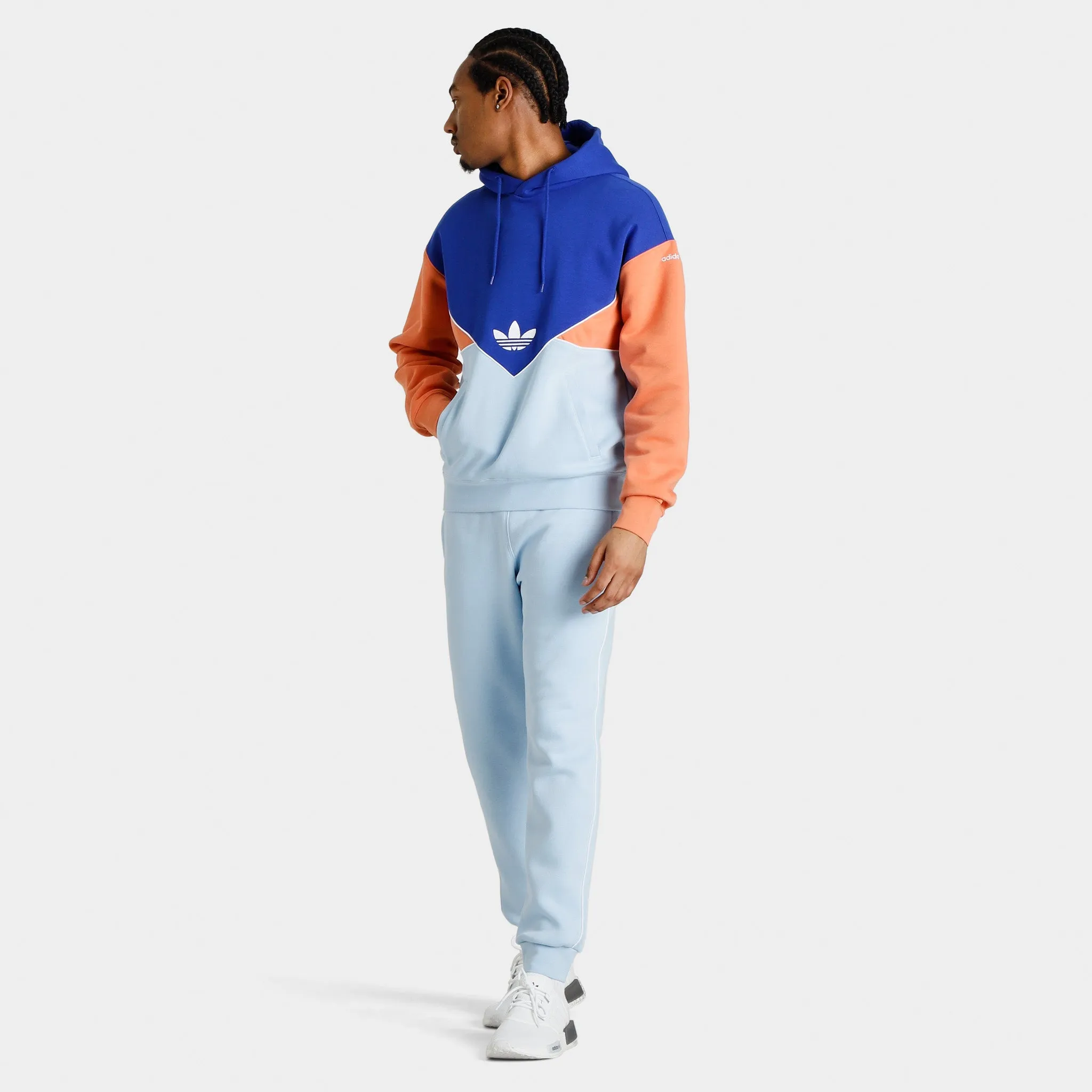 adidas Originals Adicolor Seasonal Archive Pullover Hoodie Semi Lucid Blue / Clear Sky - Hazy Copper