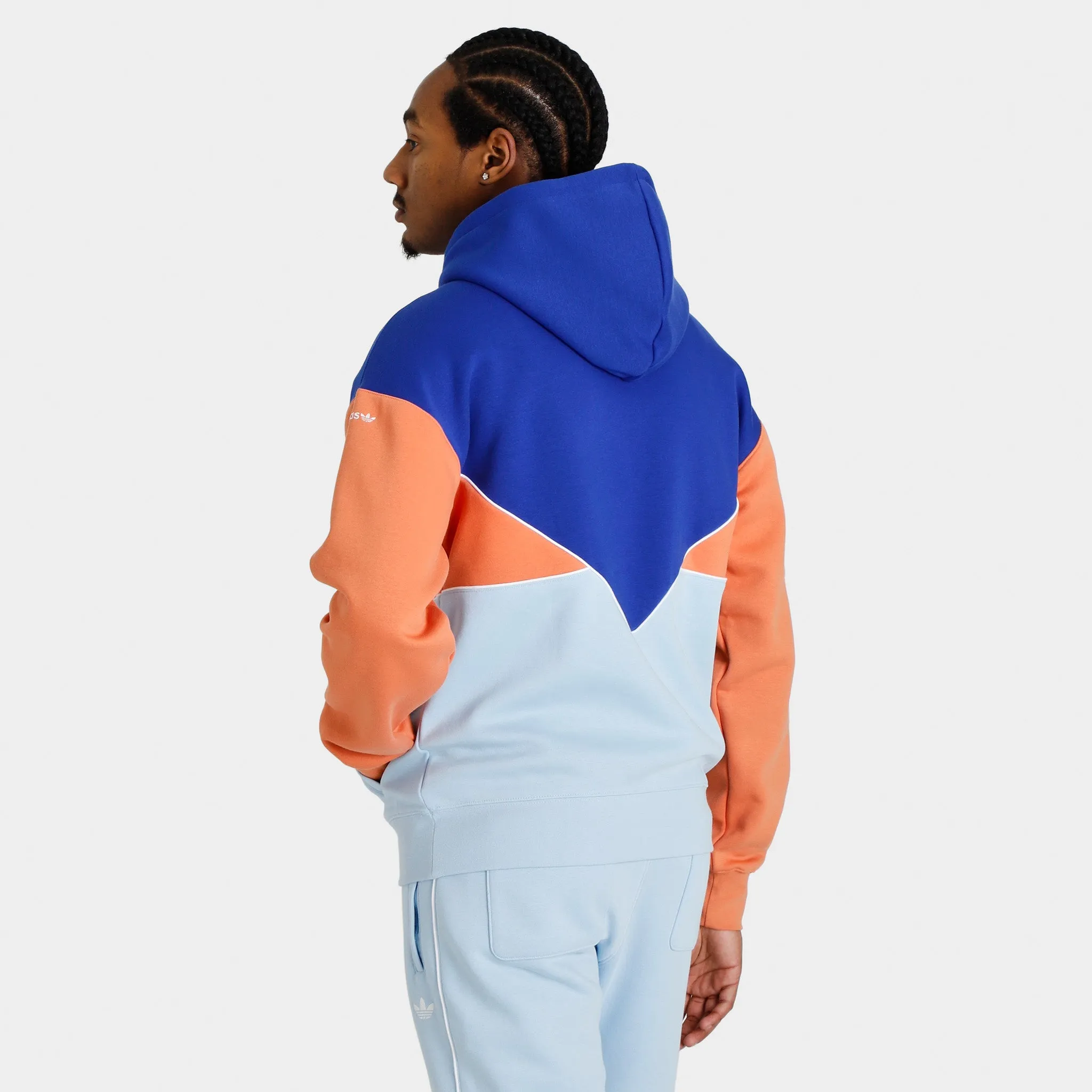 adidas Originals Adicolor Seasonal Archive Pullover Hoodie Semi Lucid Blue / Clear Sky - Hazy Copper