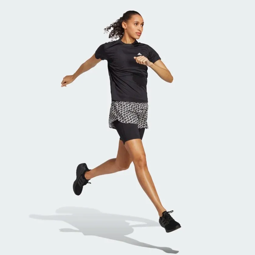 adidas x Marimekko Run Icons 3 Bar Logo 2-in-1 Women's Running Shorts