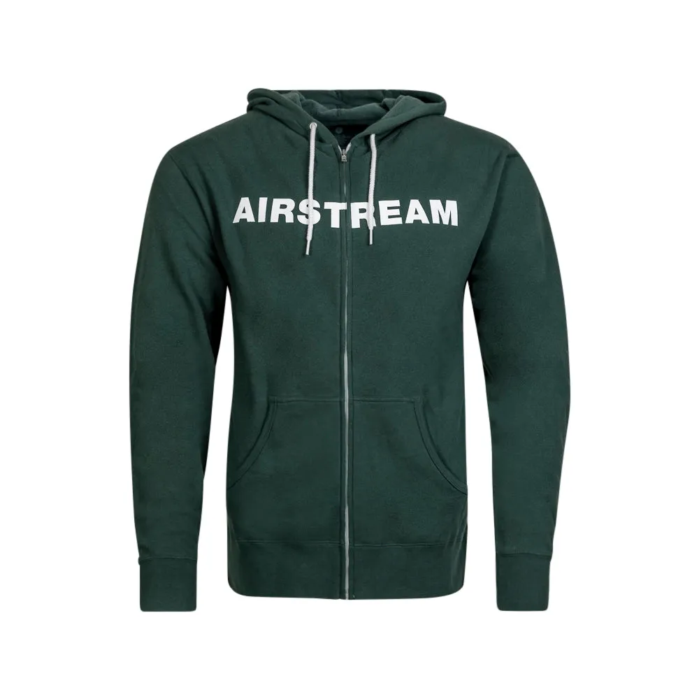 Airstream Logo Chest Lightweight Full Zip Unisex Hoodie