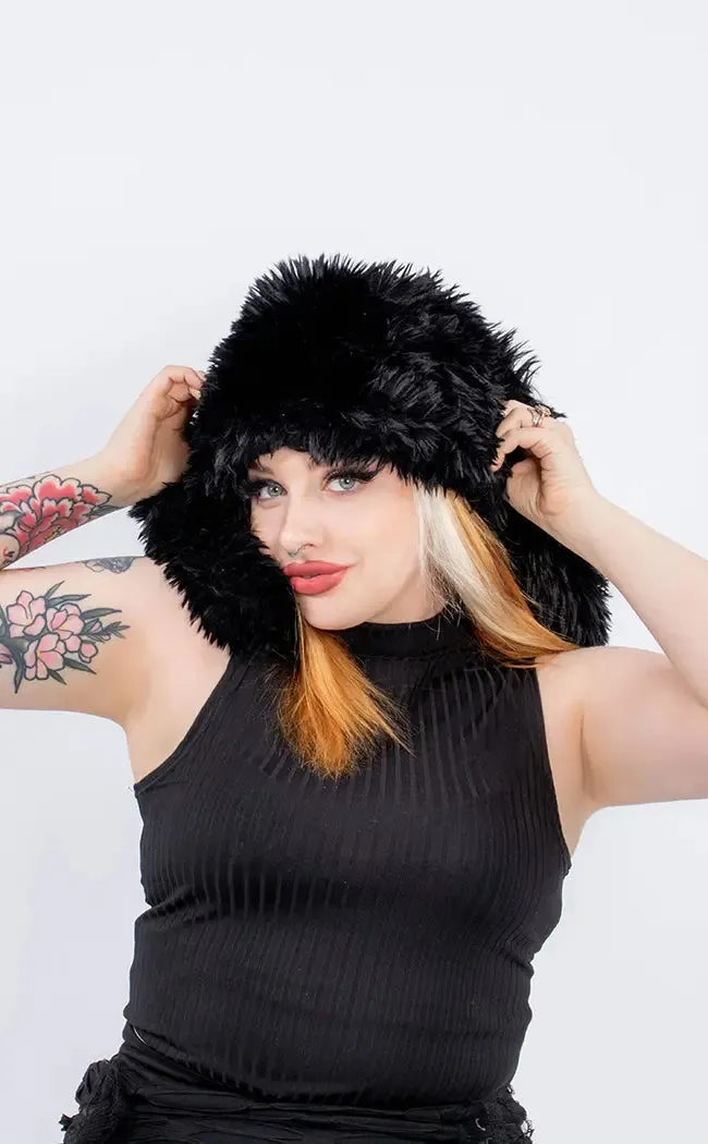 Bad Bunny Faux Fur Hat