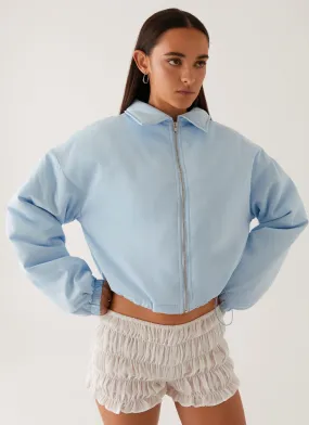 Baltimore Bomber Jacket - Pale Blue