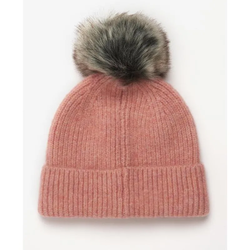 Barbour Chilton Ladies Beanie - Pink