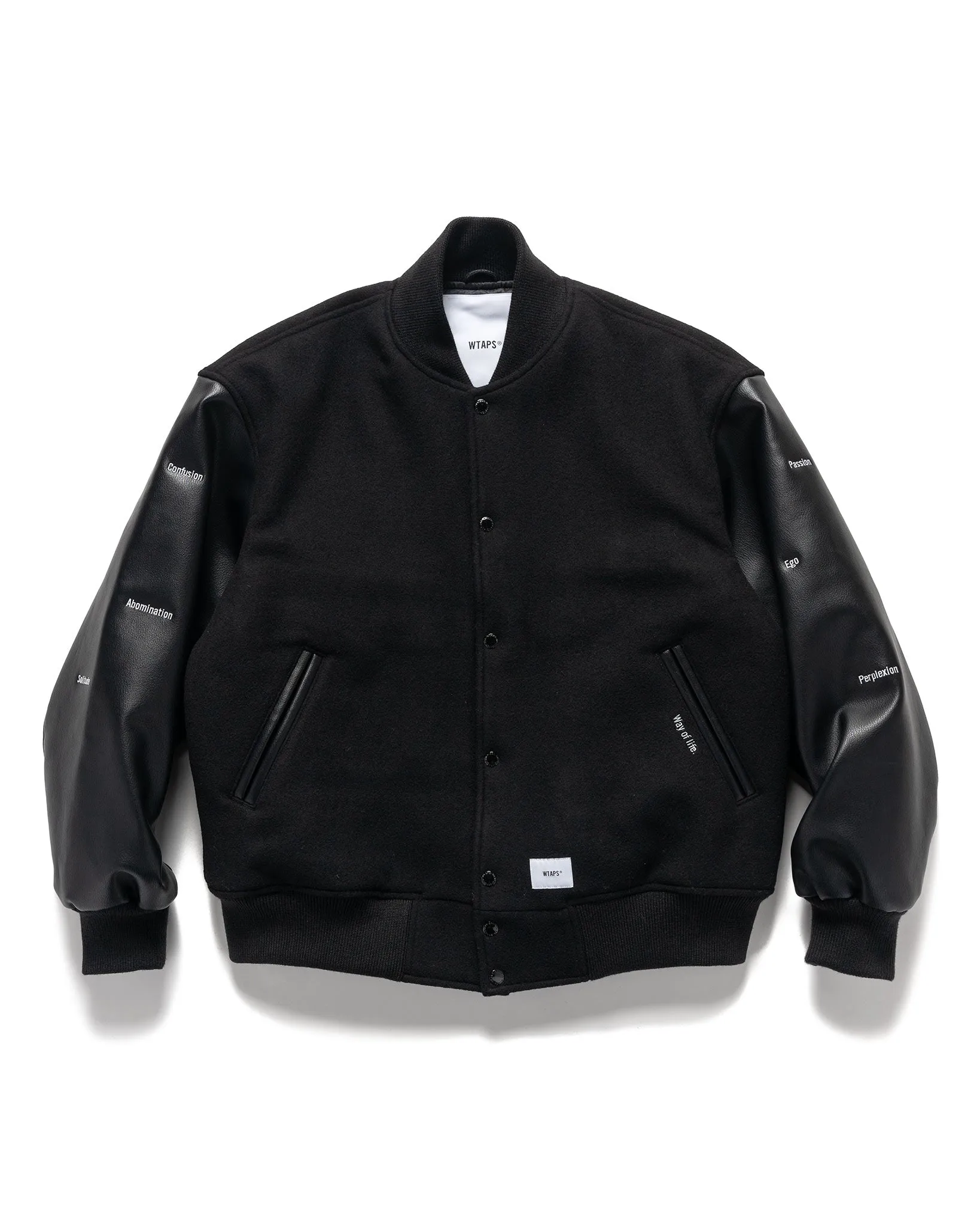 BC / Jacket / WOPL. Melton. Synthetic Black