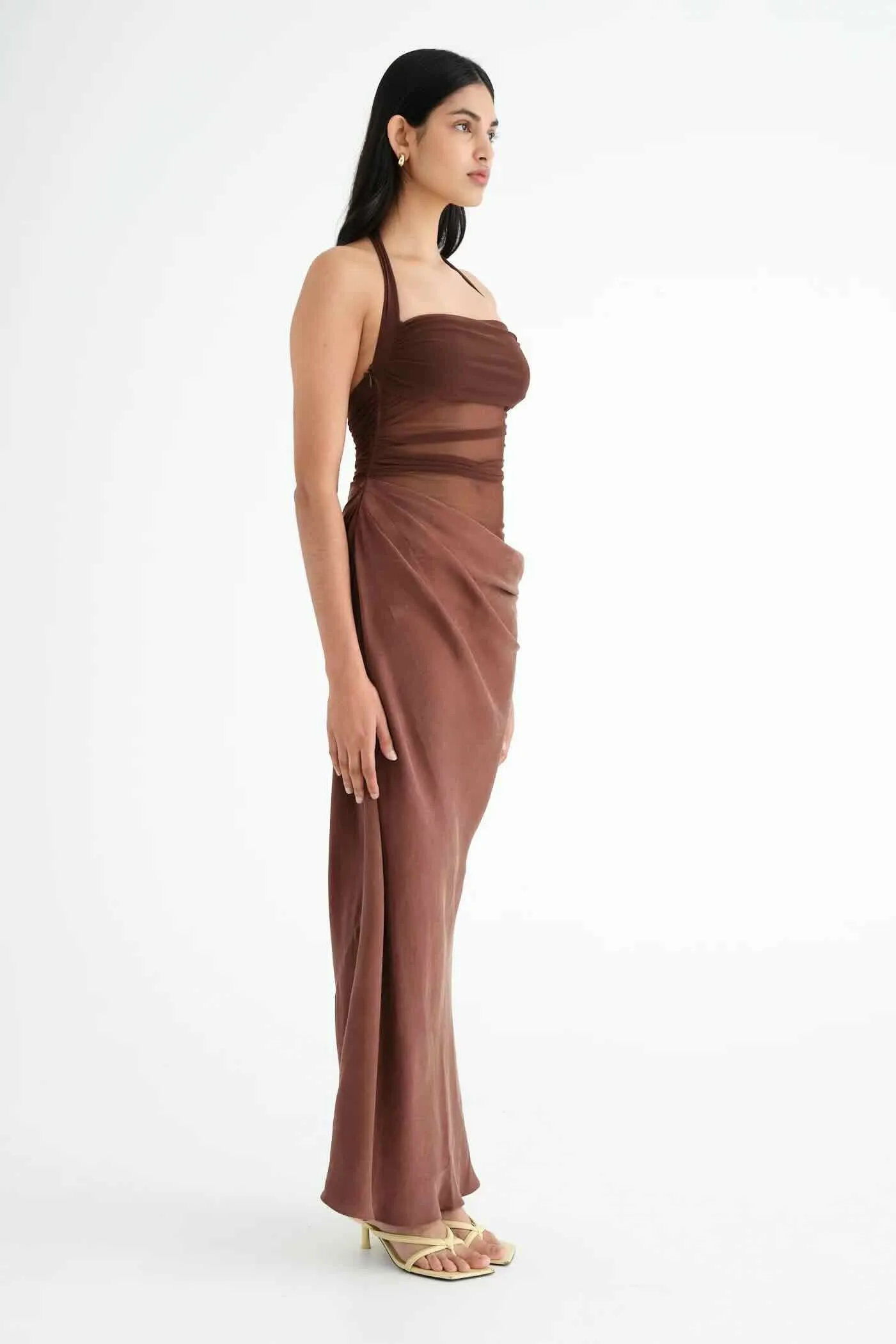 Benni Gina Maxi Dress - Chocolate