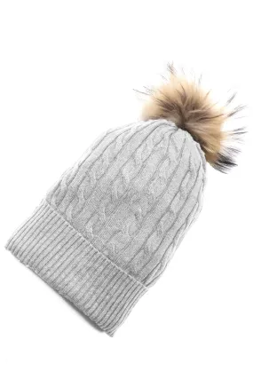 Bethany  Beanie Light Grey