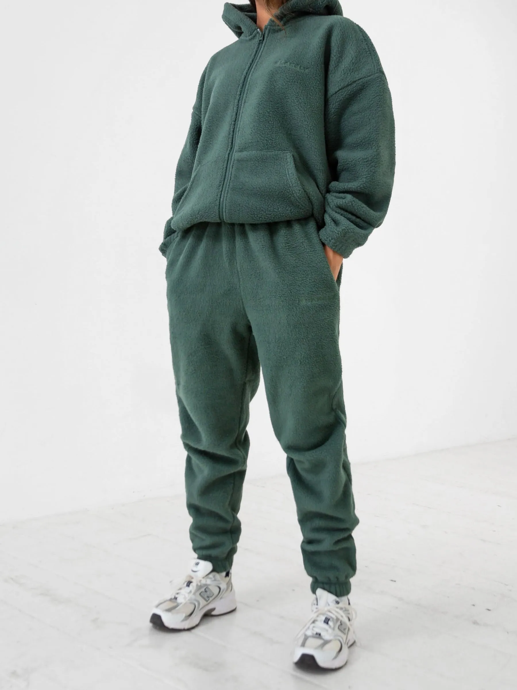 Borg Sweatpants - Green