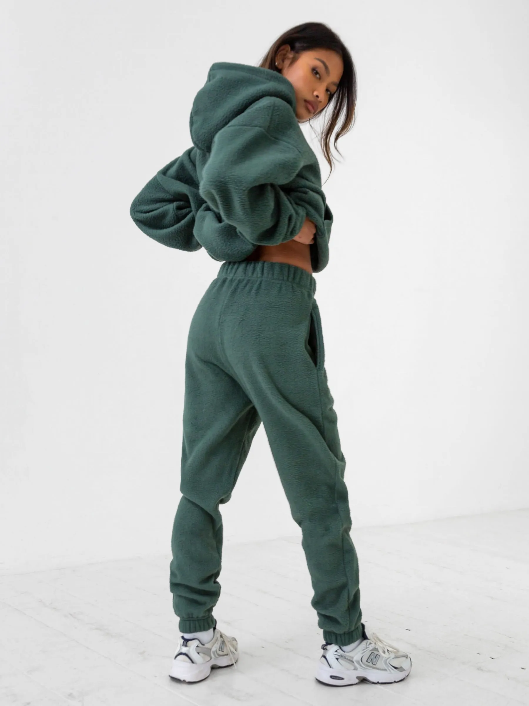 Borg Sweatpants - Green