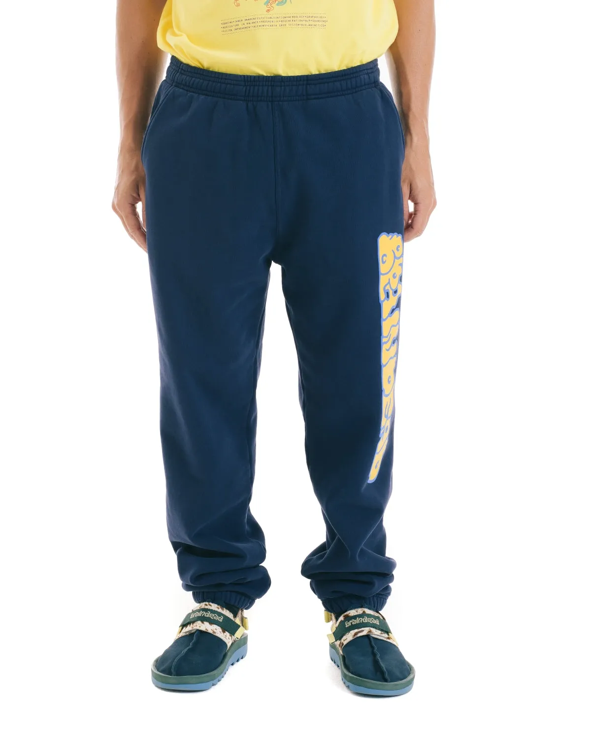 Brain Dead Bubble Sweatpants - Navy