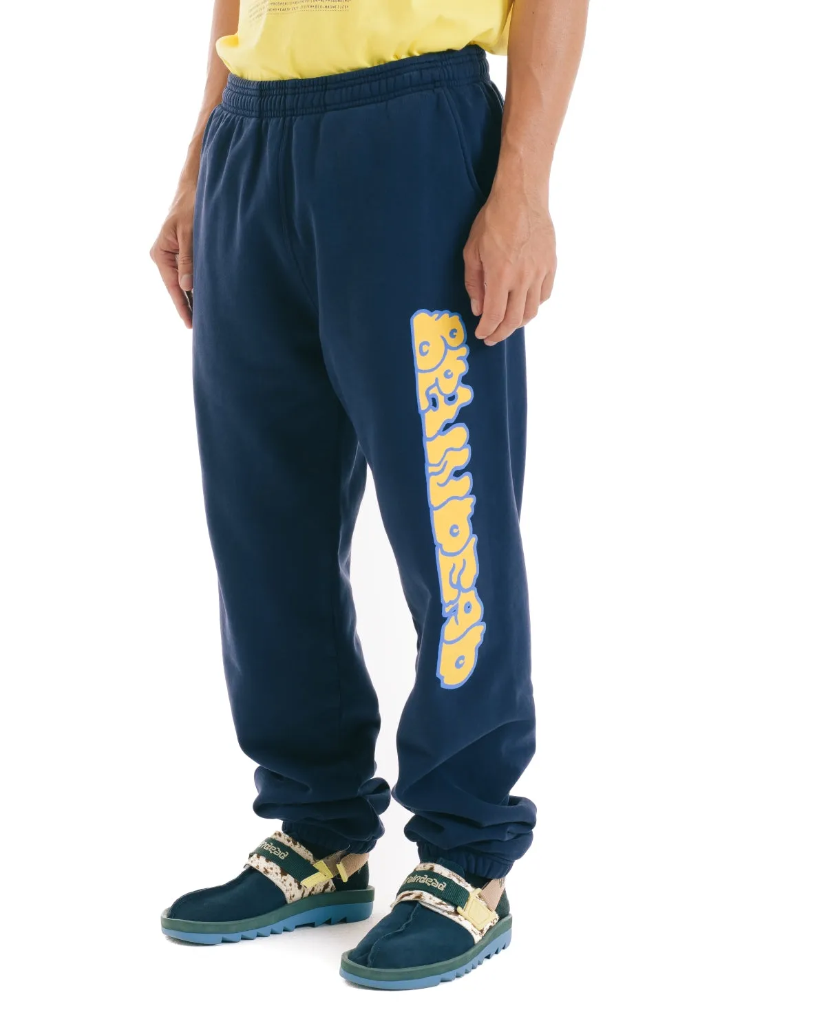 Brain Dead Bubble Sweatpants - Navy