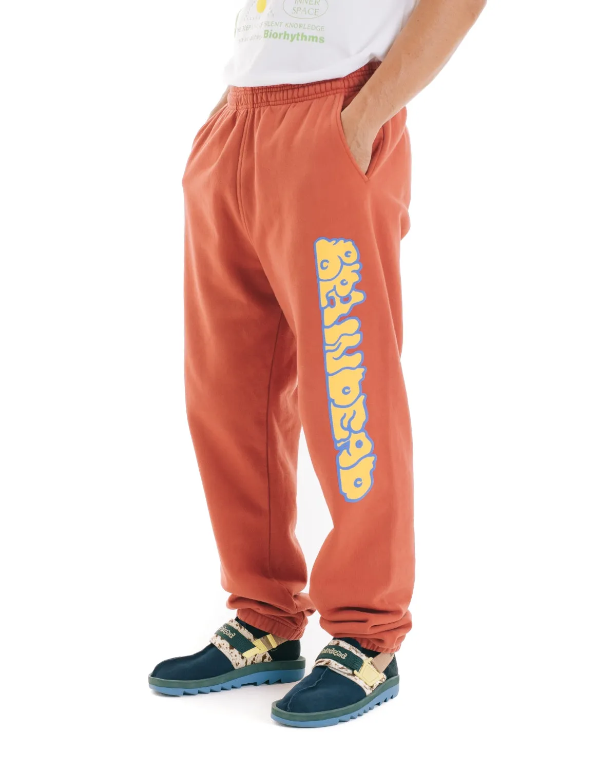 Brain Dead Bubble Sweatpants - Terracotta