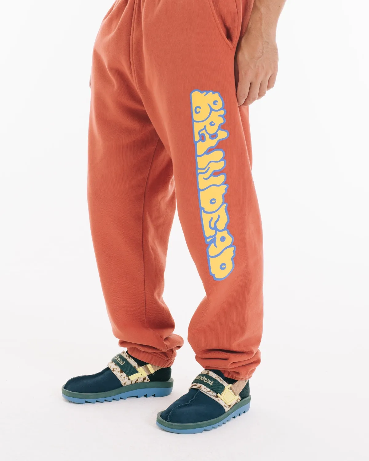 Brain Dead Bubble Sweatpants - Terracotta