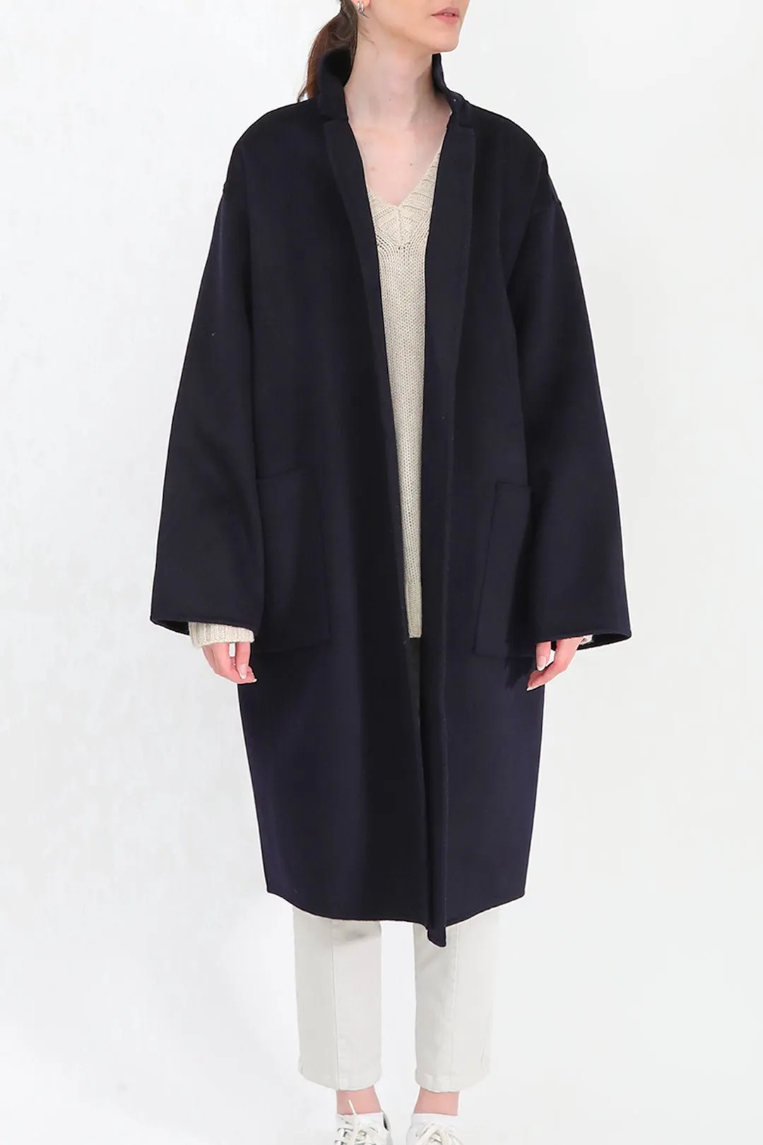 CARLIE COAT IN WOOL CASHMERE DOUBLE FACE