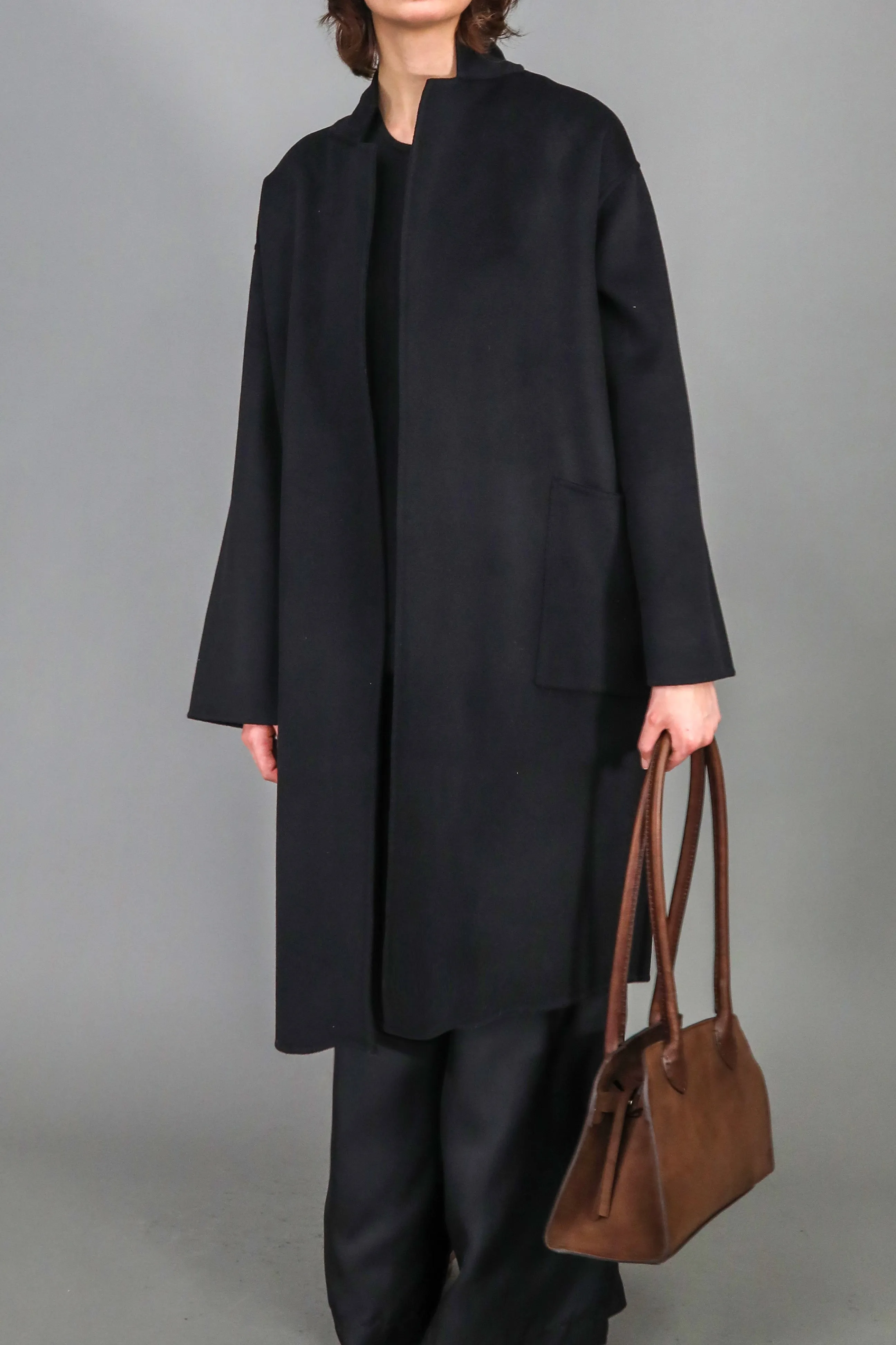 CARLIE COAT IN WOOL CASHMERE DOUBLE FACE