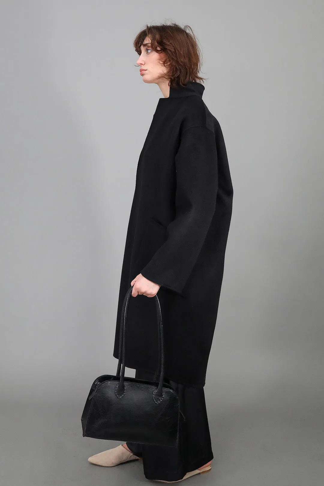 CARLIE COAT IN WOOL CASHMERE DOUBLE FACE