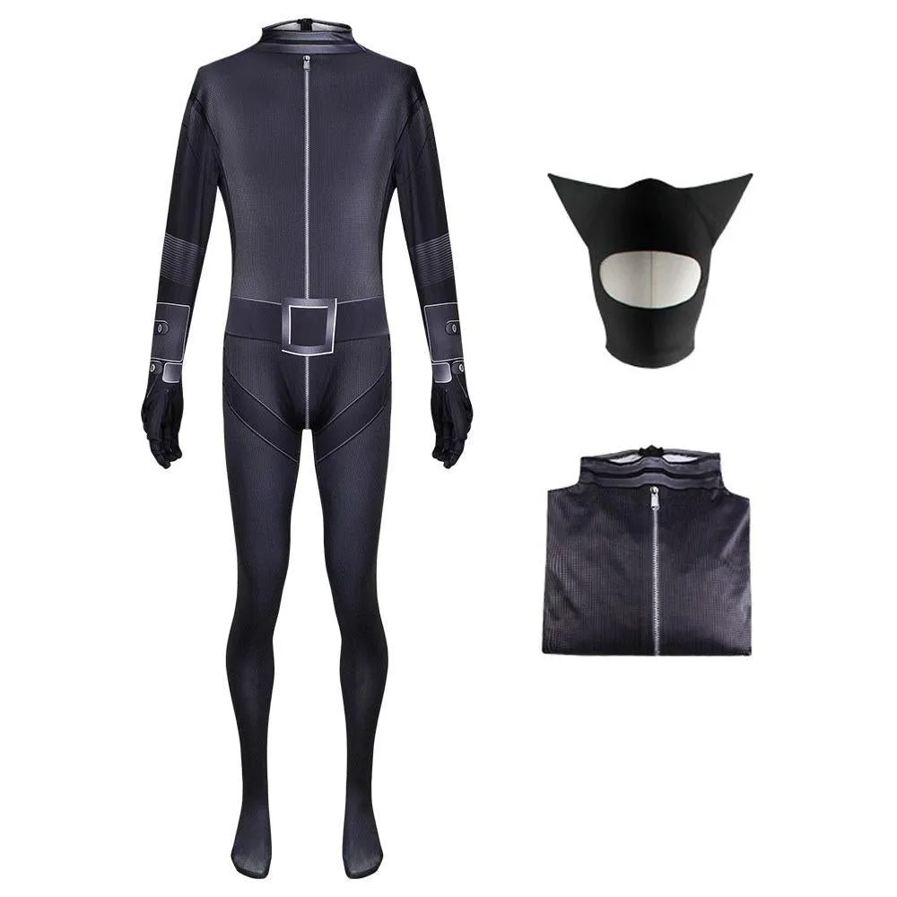 Catwoman cosplay costume jumpsuit tights suit