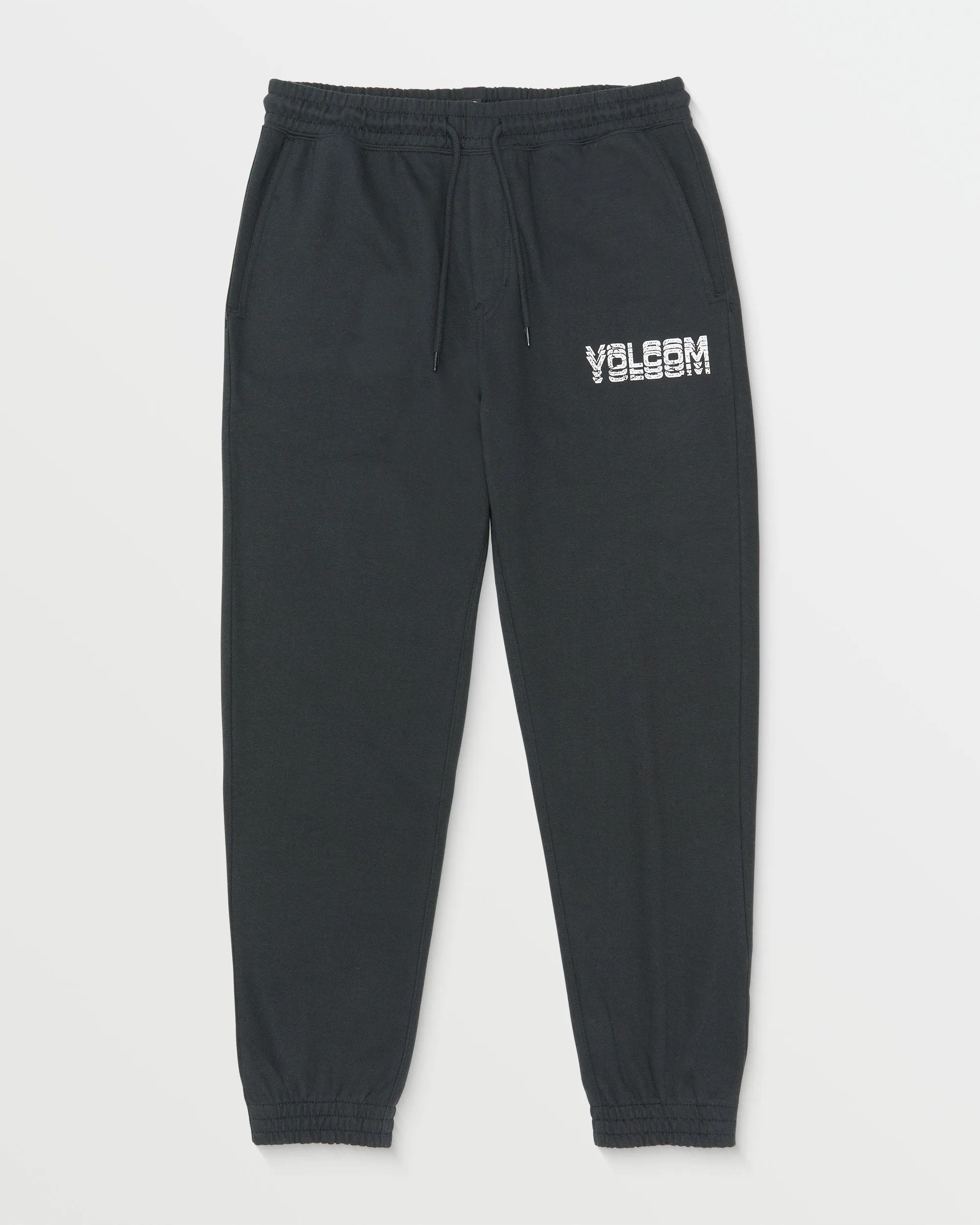 Cement Fleece Pants - Washed Black Heather