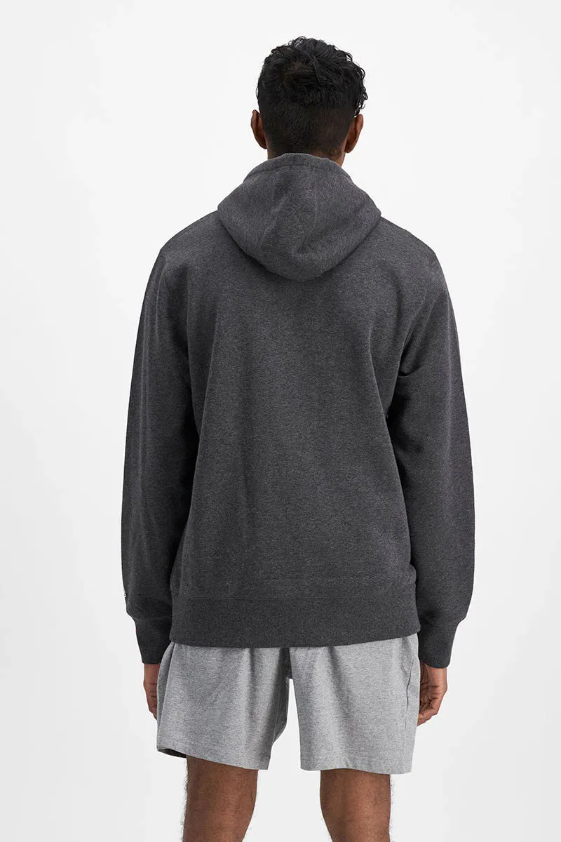 Champion Mens Script Hoodie - Grey