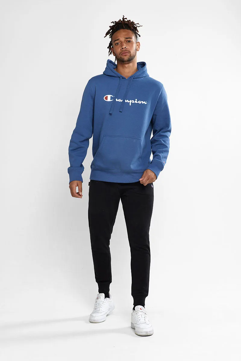 Champion Script Hoodie - French Chambray