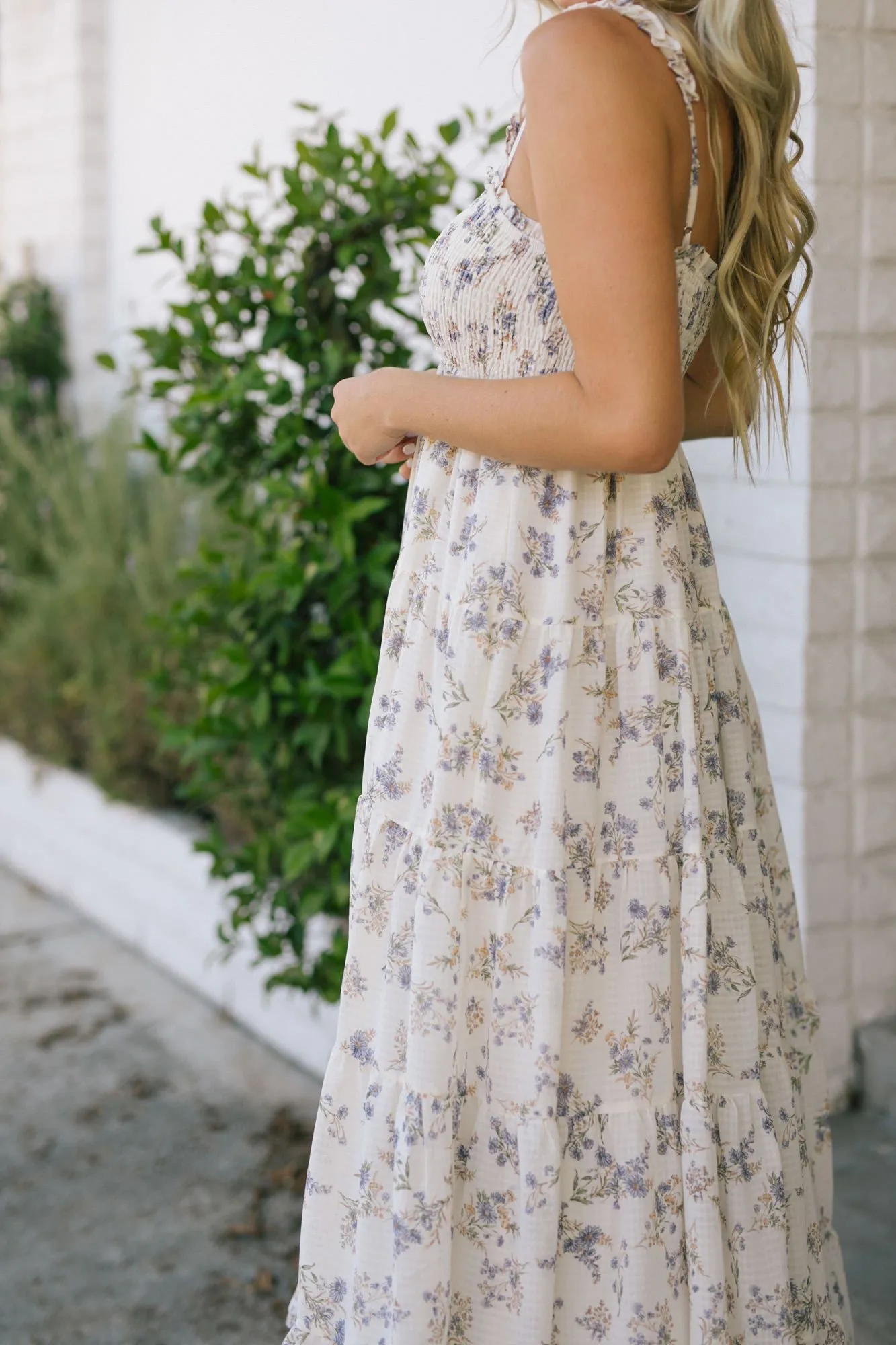 Christina Smocked Maxi Dress