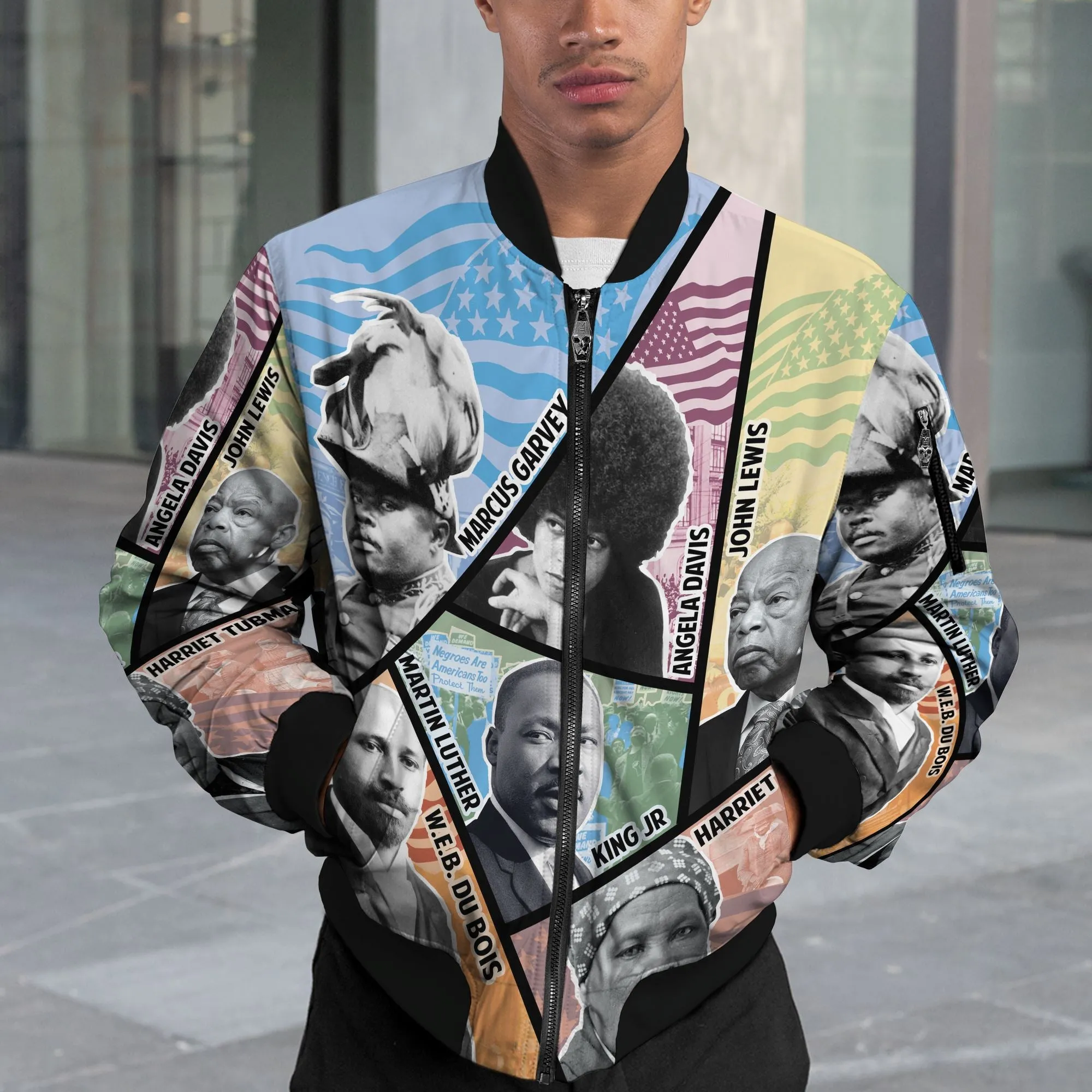 Civil Rights Icons Bomber Jacket