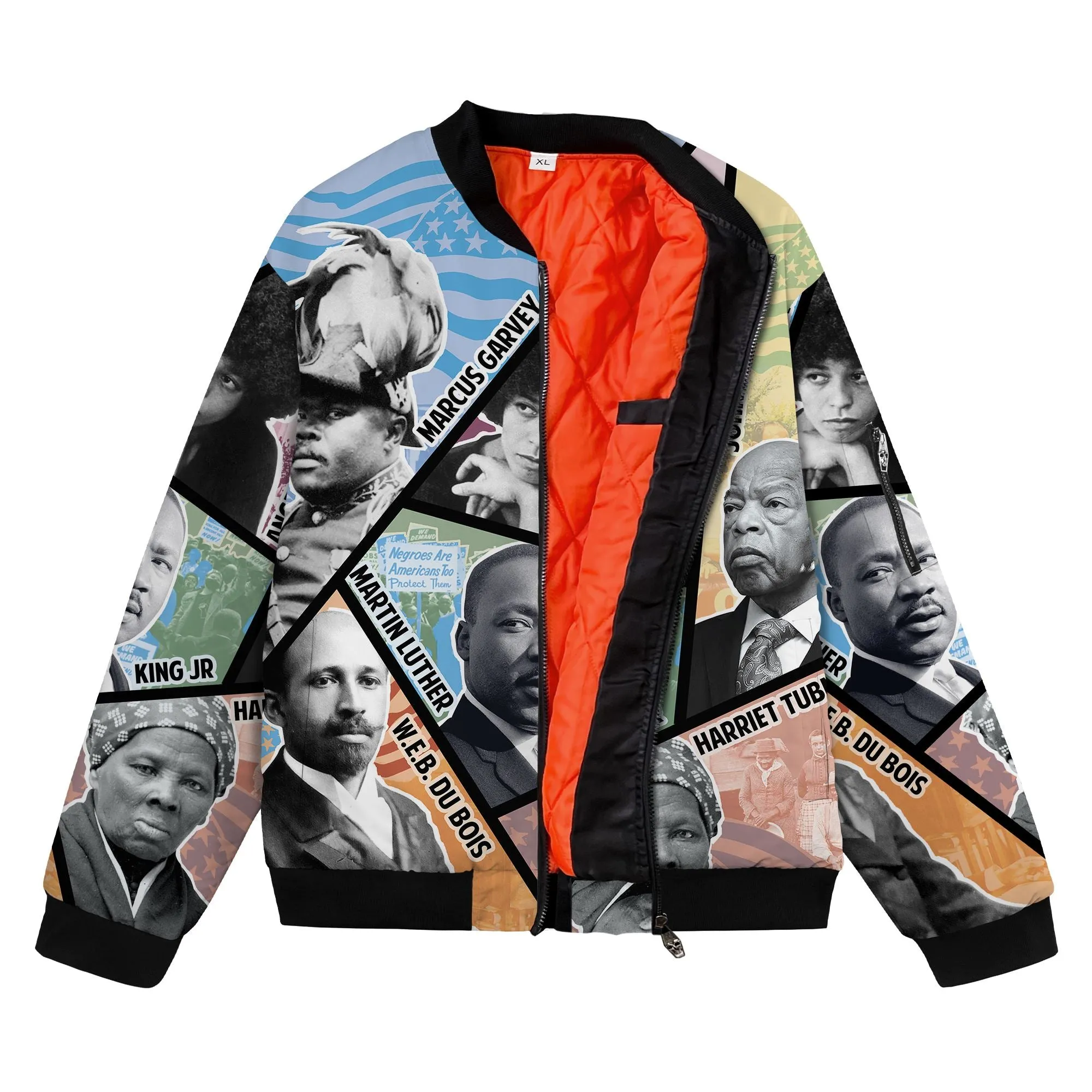 Civil Rights Icons Bomber Jacket