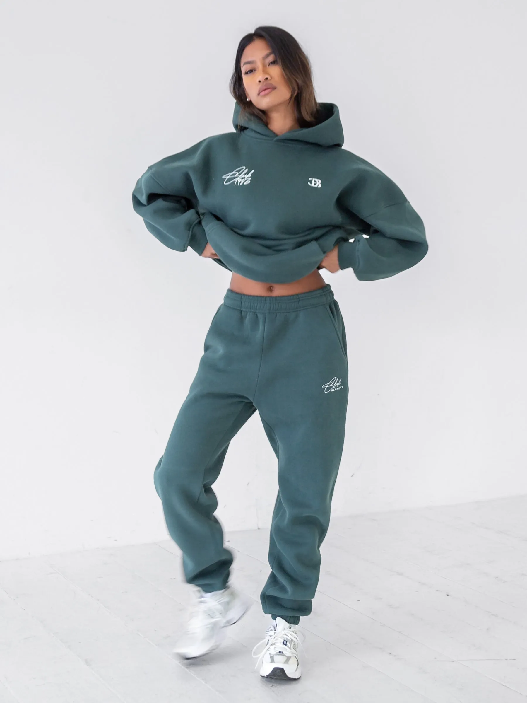 Club Sweatpants - Teal Green