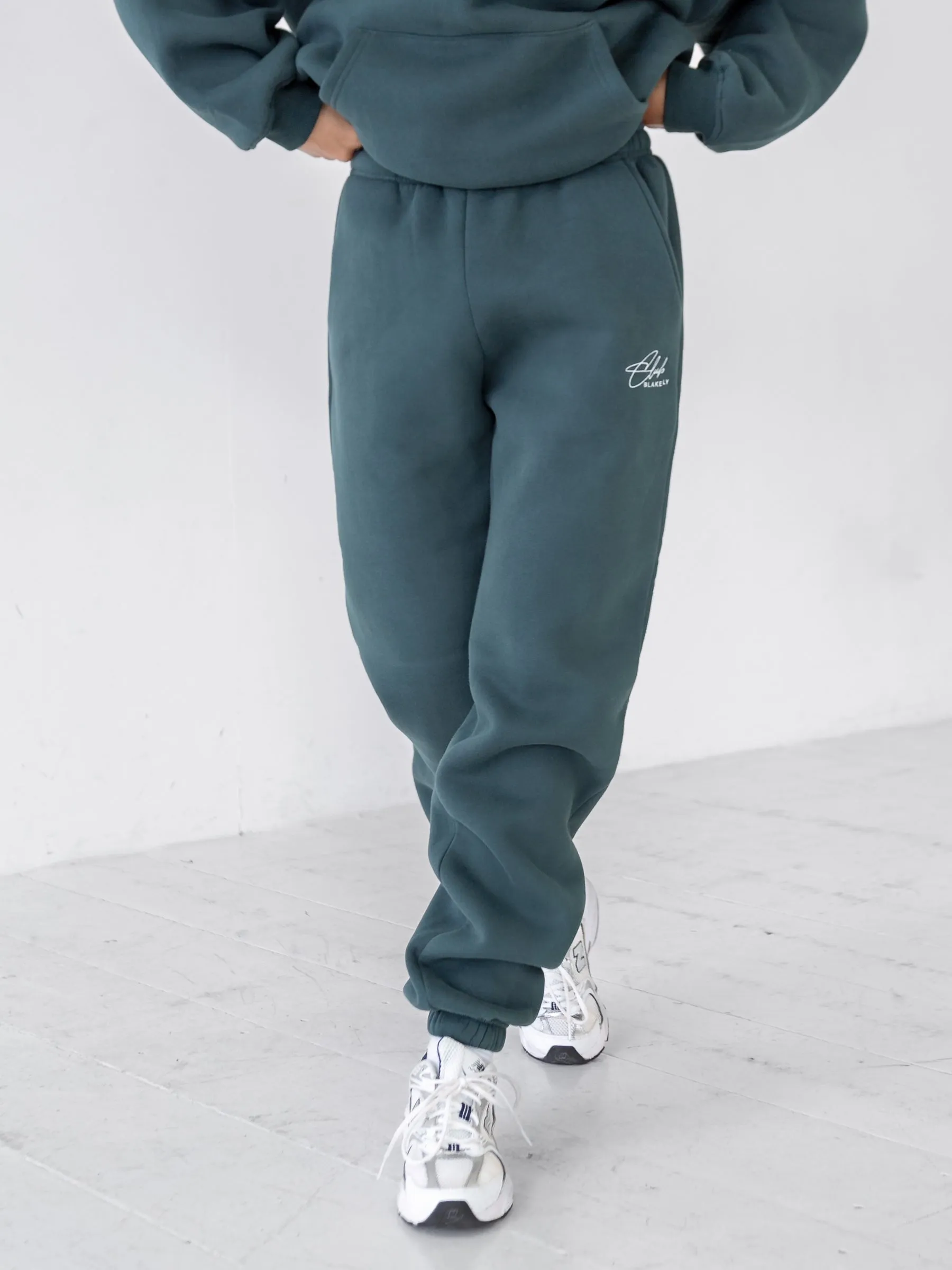 Club Sweatpants - Teal Green