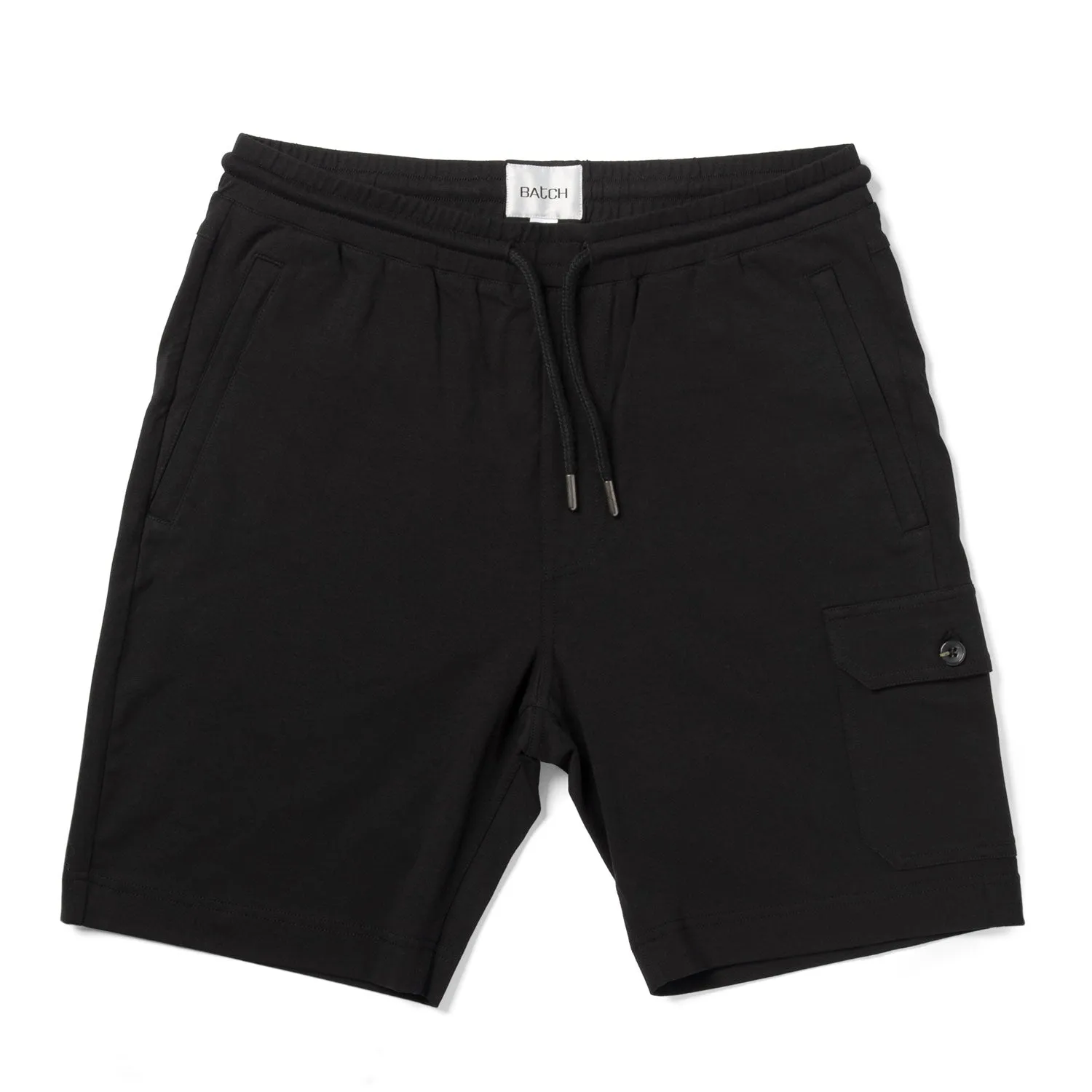 Constructor Short - Black Stretch Jersey