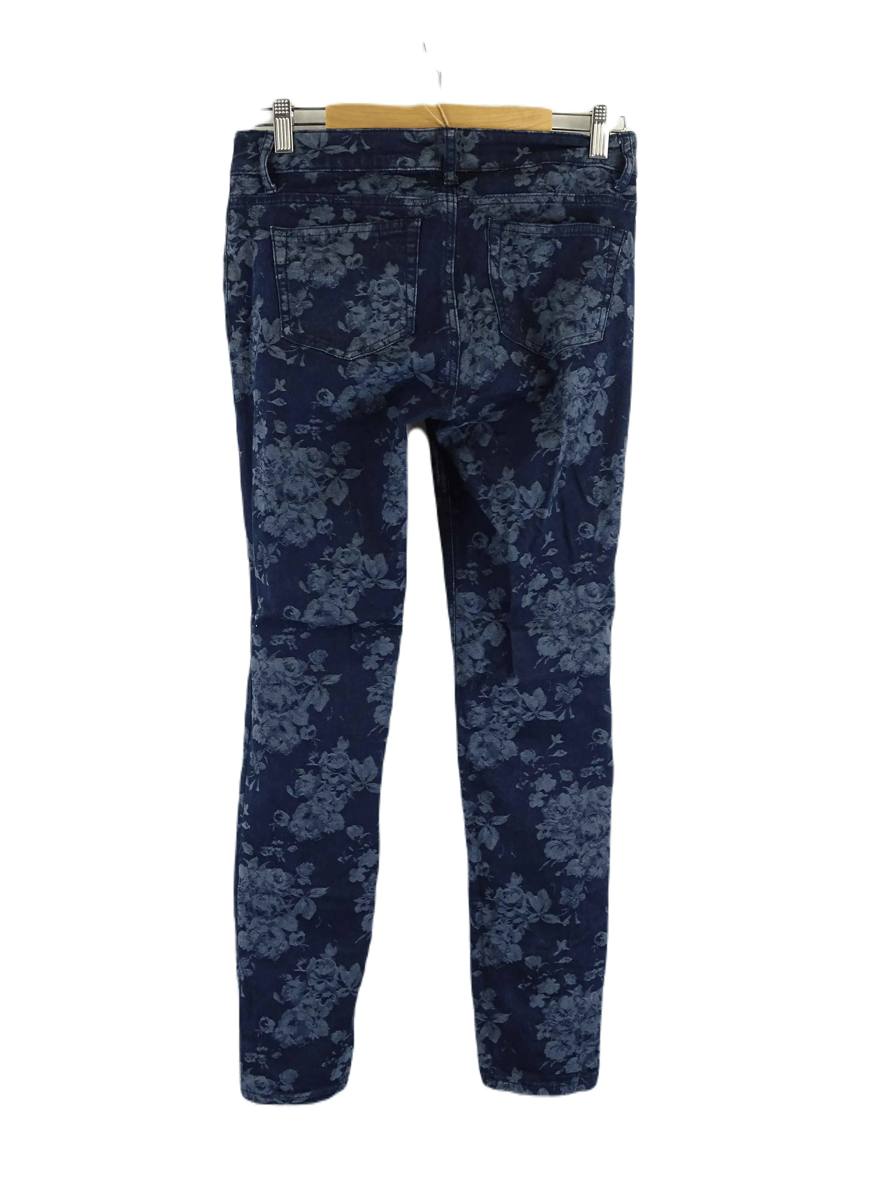 DB Blue Floral Jeans 4