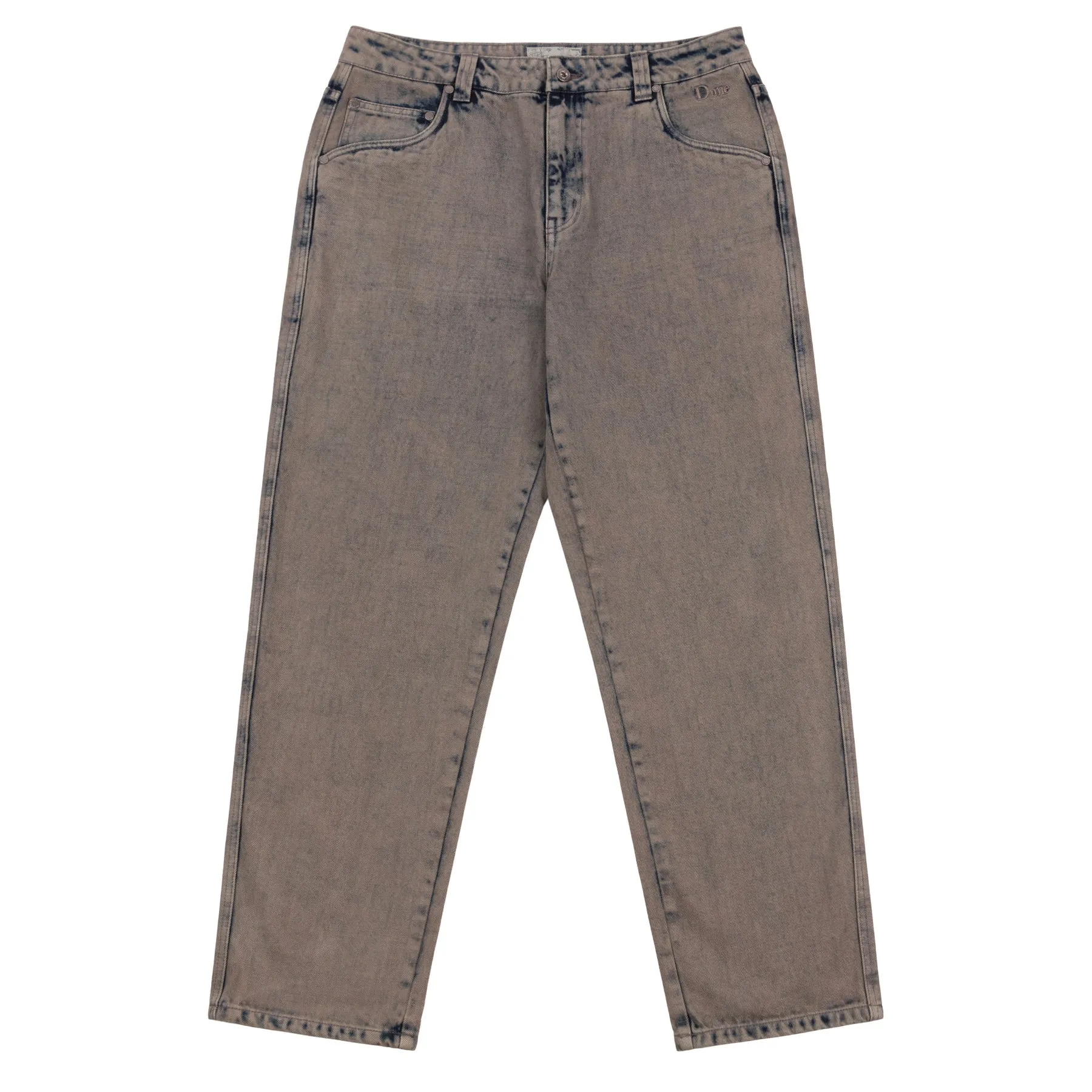 Dime Classic Relaxed Denim Pants Overdyed Taupe