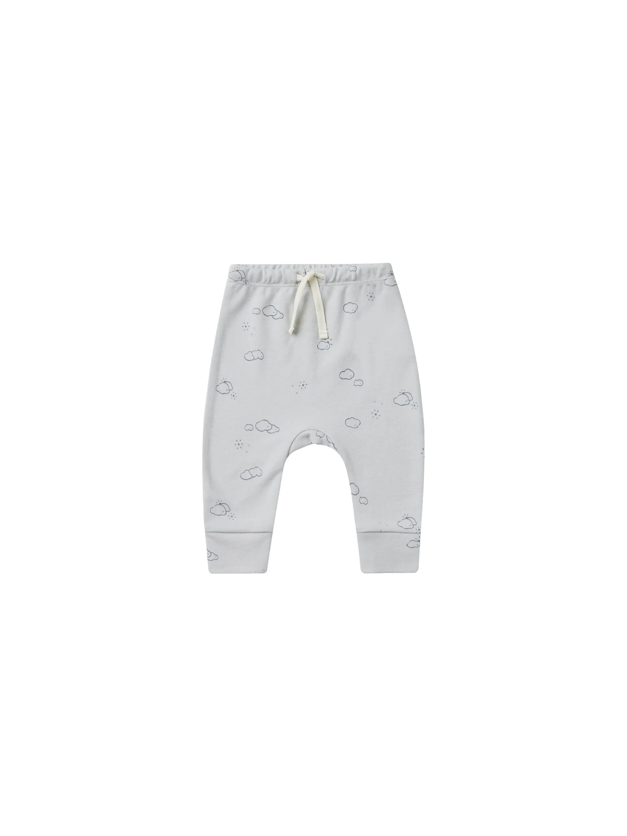 Drawstring Baby Sweatpants - Patterned