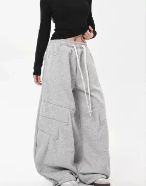 Drawstring Gartered Sweatpants