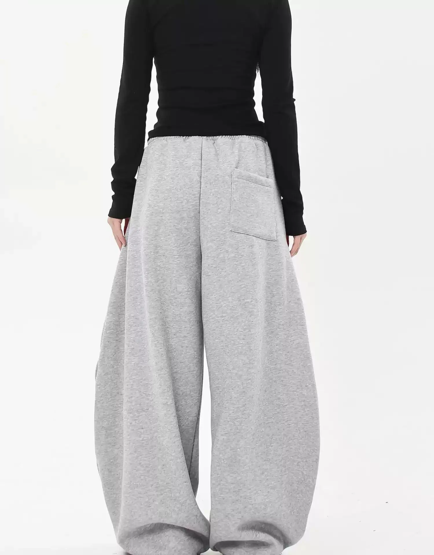 Drawstring Gartered Sweatpants