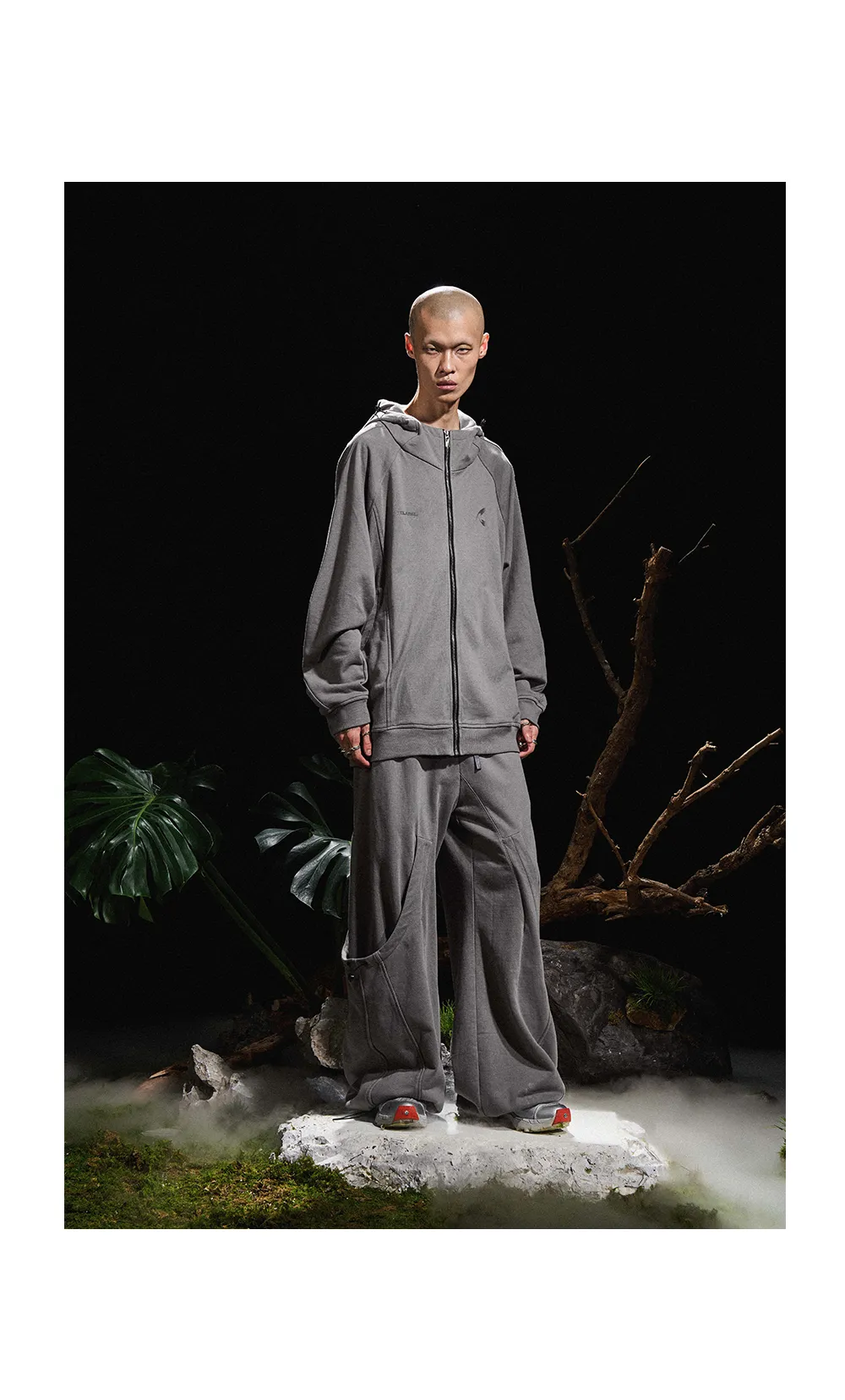 Drawstring Structure Casual Sweatpants