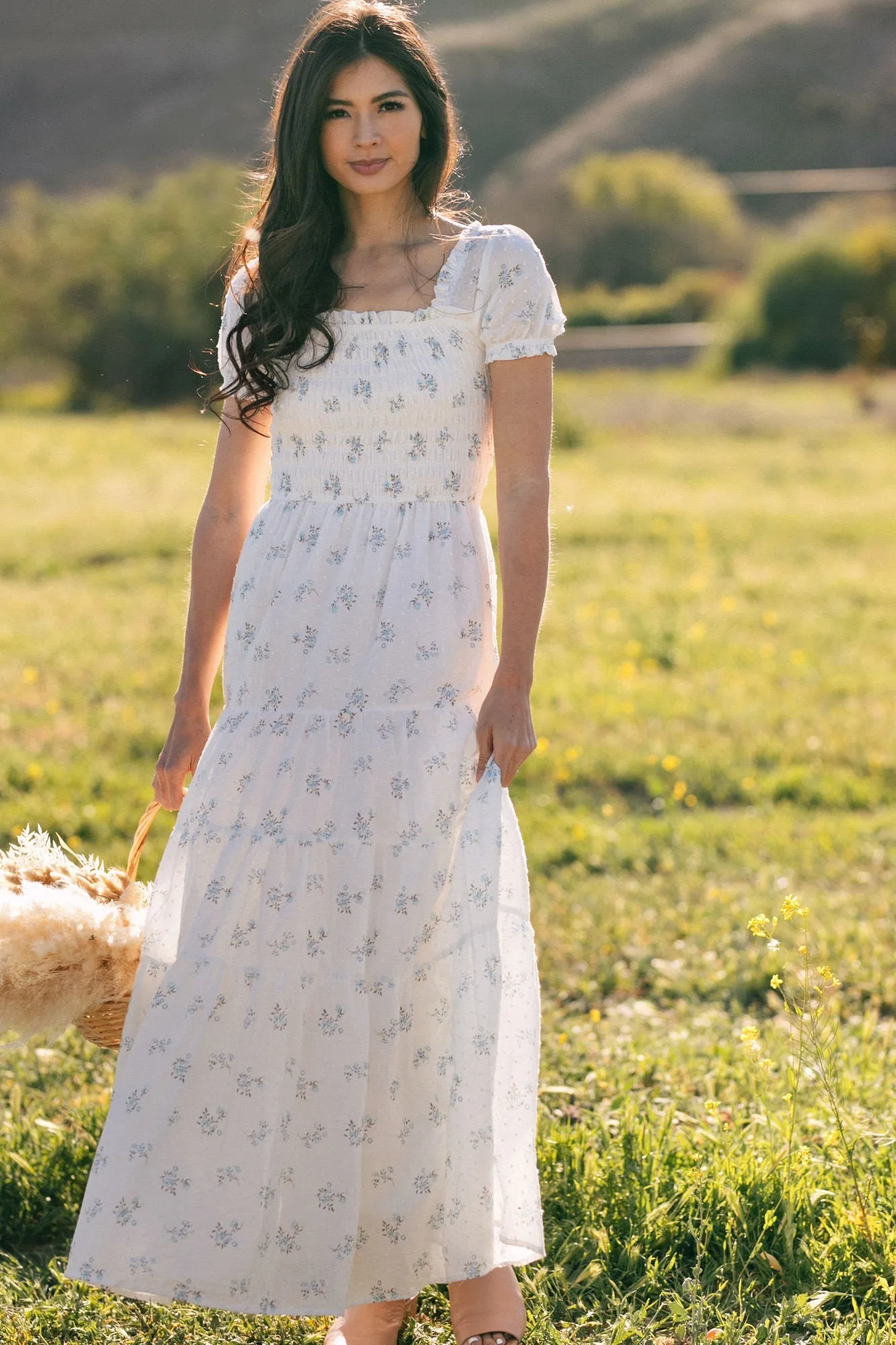 Elsie Smocked Maxi Dress