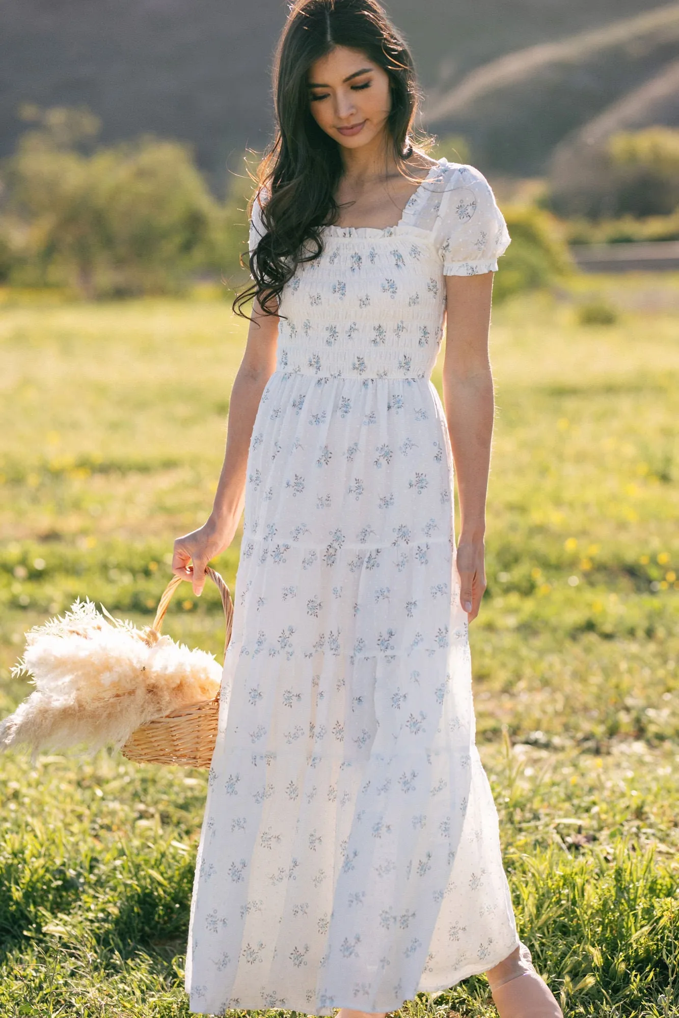 Elsie Smocked Maxi Dress