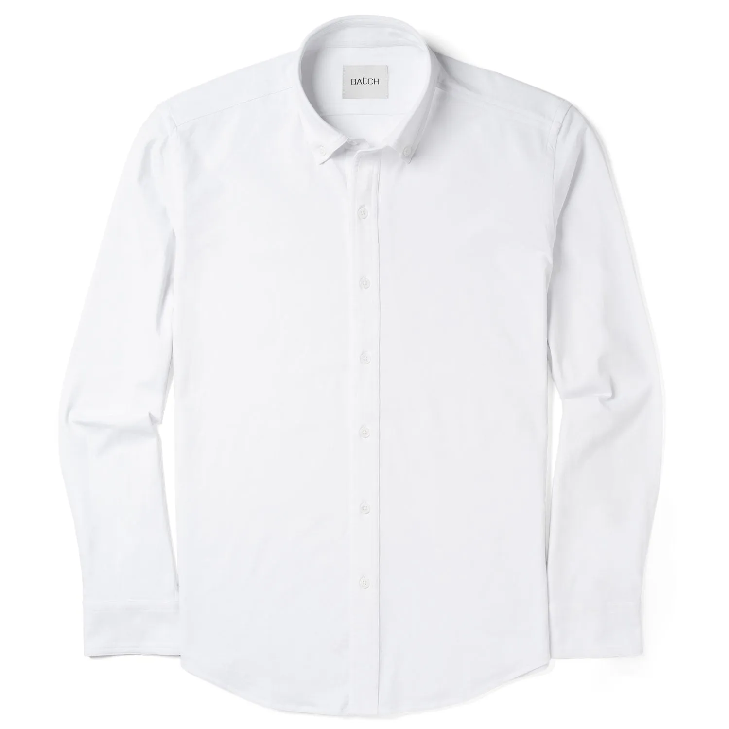 Essential BDC T-Shirt Shirt - Pure White Cotton Span Jersey