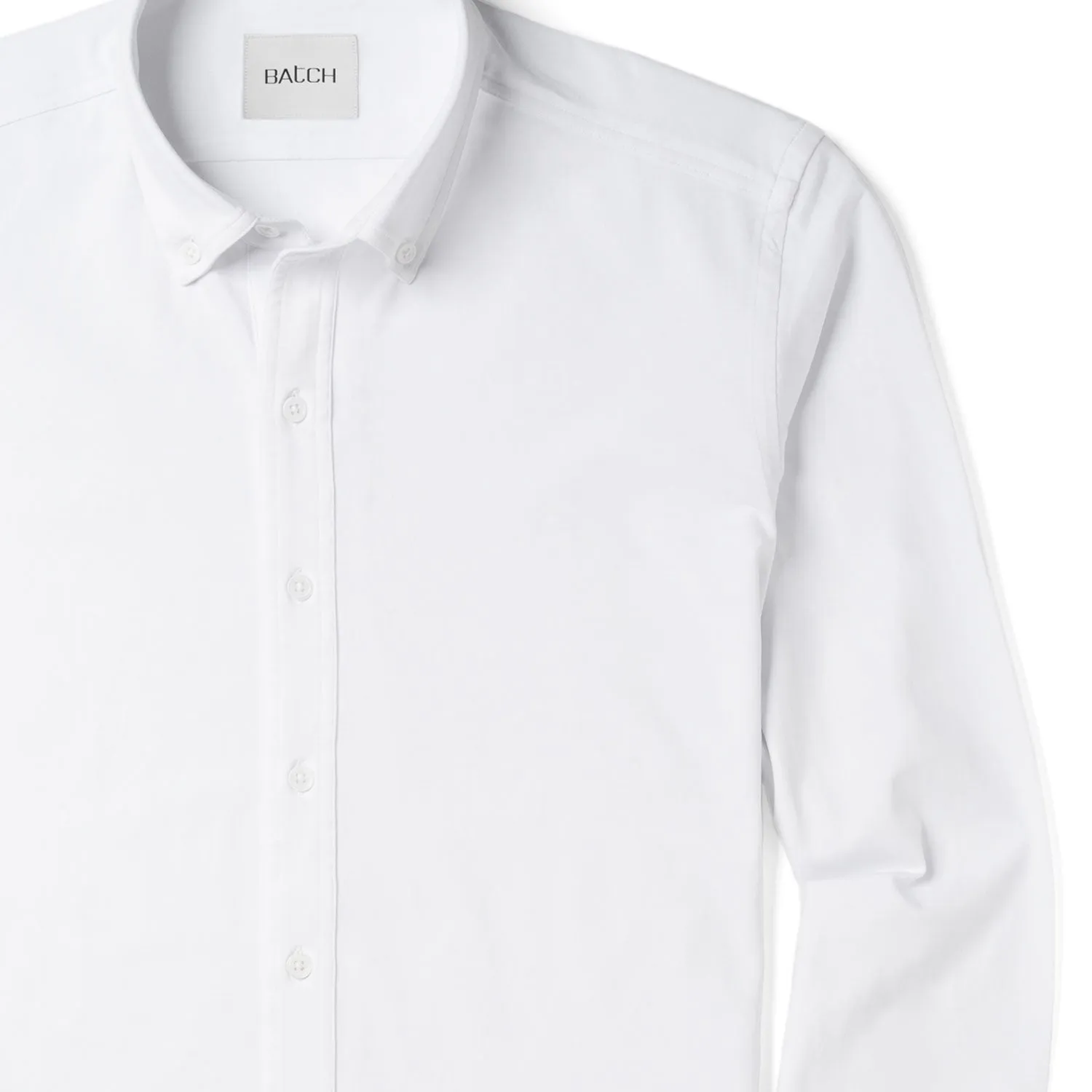 Essential BDC T-Shirt Shirt - Pure White Cotton Span Jersey