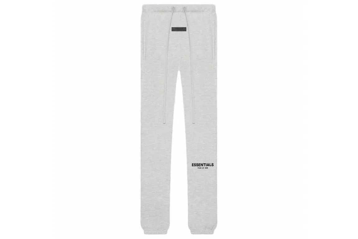 ESSENTIALS FOG SWEATPANTS LIGHT HEATHER OATMEAL SS22