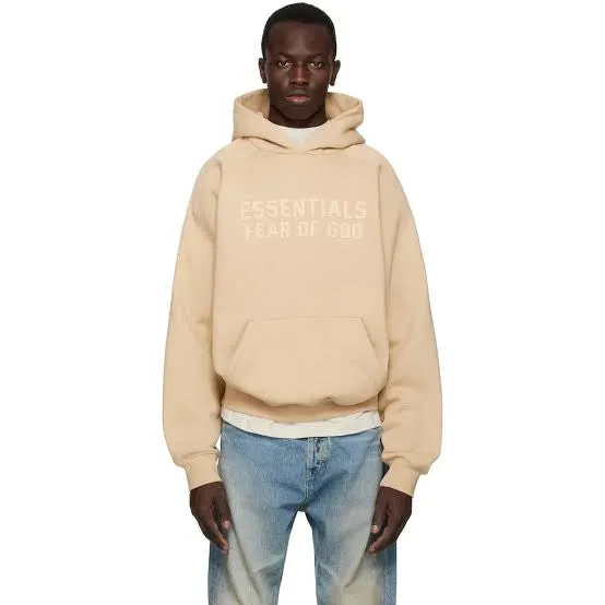 Essentials SS23 Hoodie - Sand