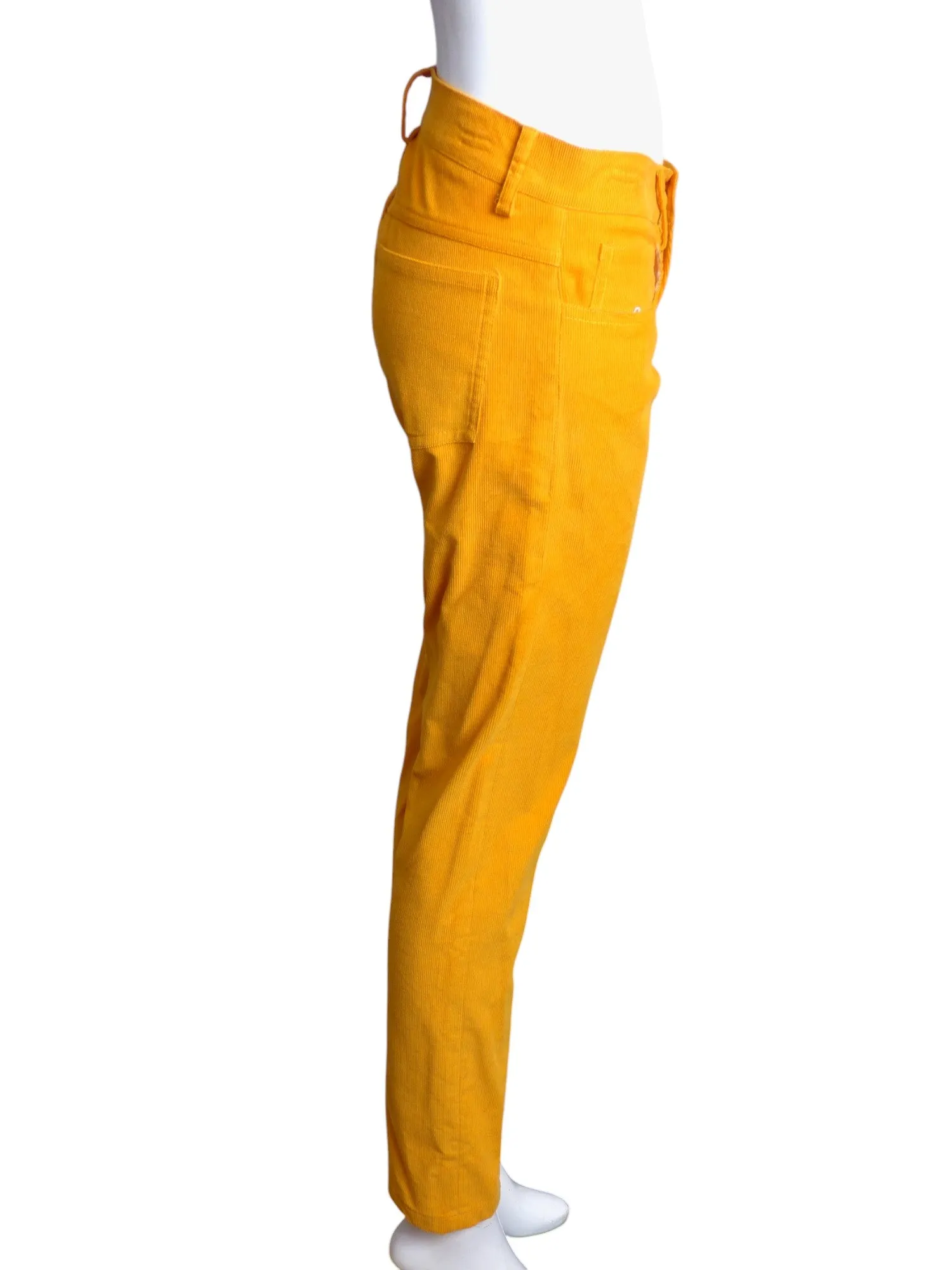 FAITH CONNEXION X ANNABELLE- NWT 2012 Mustard Corduroy Pants, Size 6