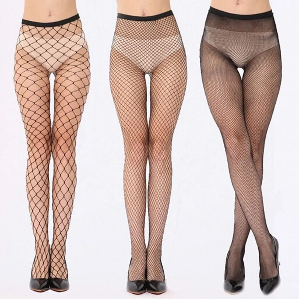 Fashion Women's Sexy Net Fishnet Body Stockings Fishnet Pattern Pantyhose Party Tights Elastic eggings Stockings High Quality