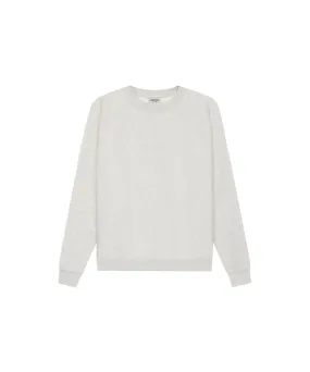 Fear Of God ESSENTIALS Crewneck SS21 (Light Heather Oatmeal)