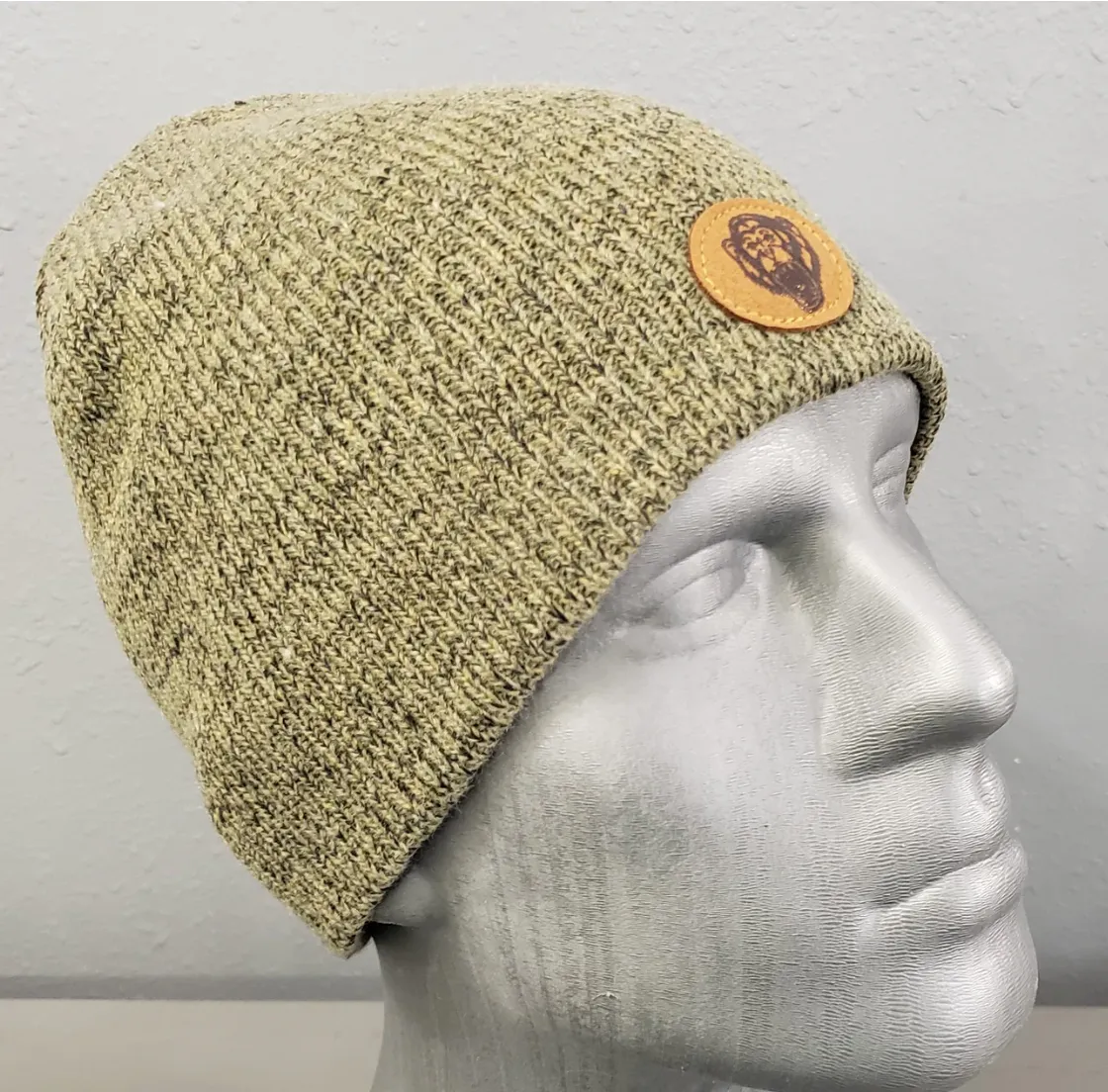 Fish Monkey Wooly Head Knit Wool Beanie